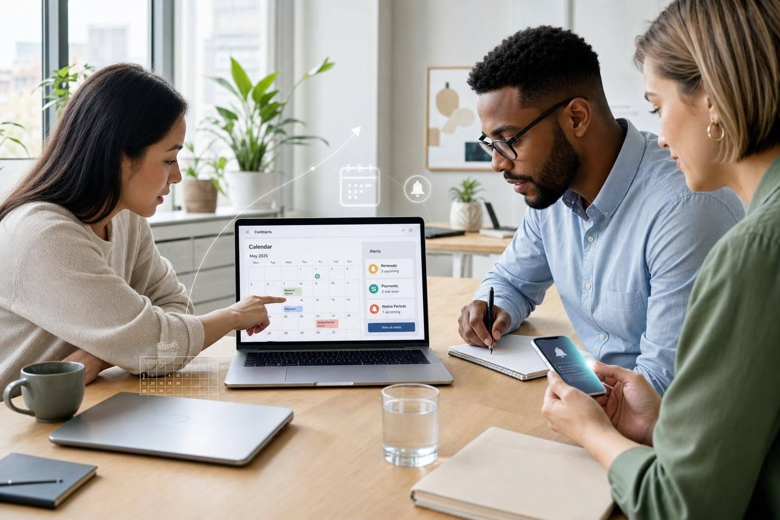 How to Track Contract Deadlines with Alerts